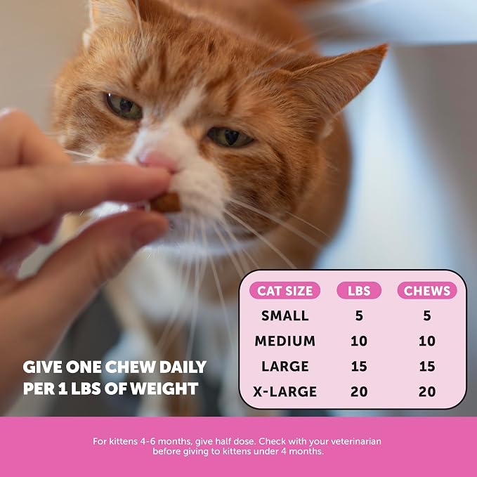 Cat Multivitamin Crunchy & Creamy Chews - Image 8