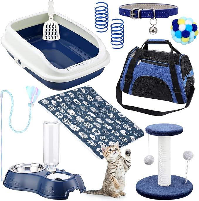 Eccliy Kitten Starter Kit, Pet Toy, Folding Carrier, Climbing Frame, Automatic by Eccliy