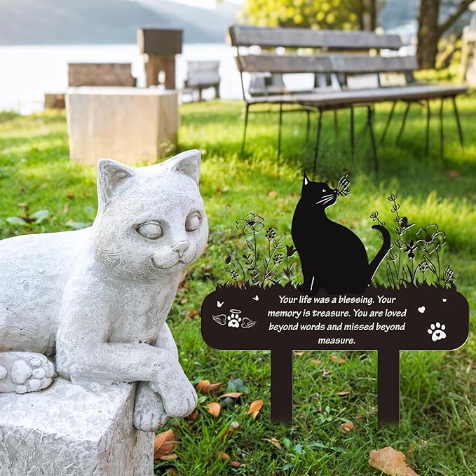 Pet Cat Memorial Grave Markers - Image 3
