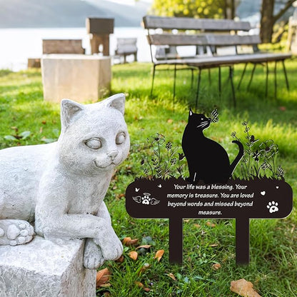 Pet Cat Memorial Grave Markers - Image 3