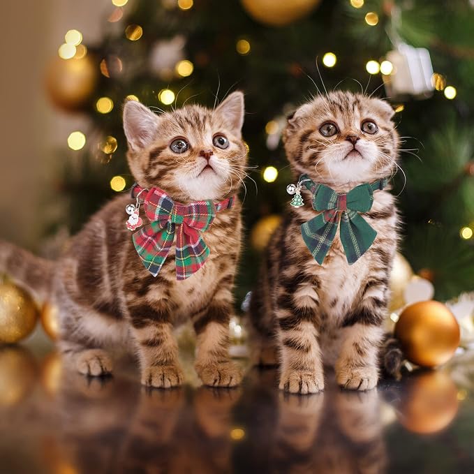 ADOGGYGO Christmas Cat Collars Breakaway - Image 2