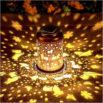 Corgi Dog Solar Lanterns Outdoor Hanging Waterproof Solar Lights Dog Gifts by SRDJXY