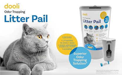 Odor Trapping Litter Pail – Odorless Cat Litter Pail - Image 2