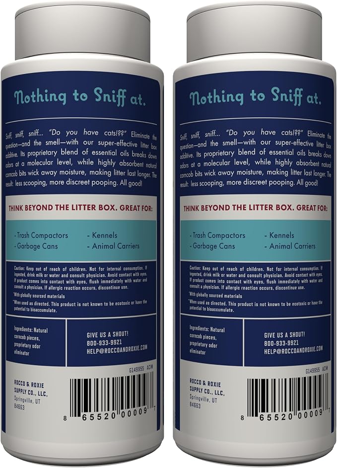 Rocco & Roxie Litter Box Odor Eliminator, Best Natural Urine Deodorizer - Image 7