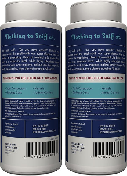 Rocco & Roxie Litter Box Odor Eliminator, Best Natural Urine Deodorizer - Image 7