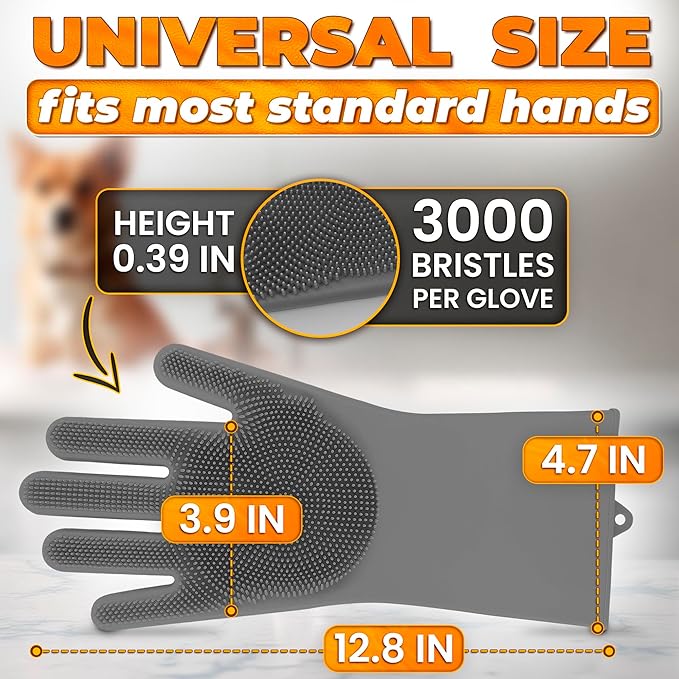 ALPENKOK Silicone Dish Gloves - Image 2