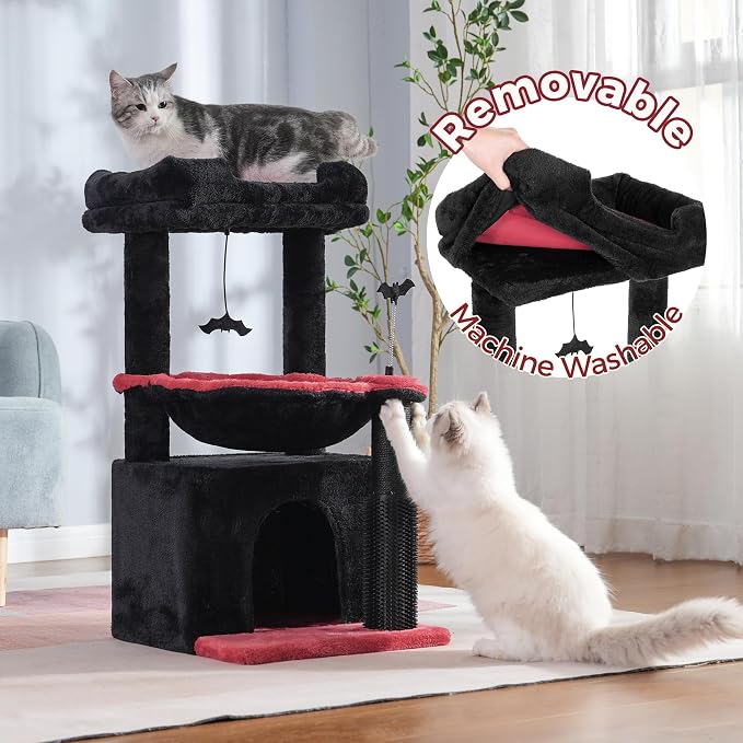 Gothic Cat Tree 32 Inches Small Cat Tree - Image 5