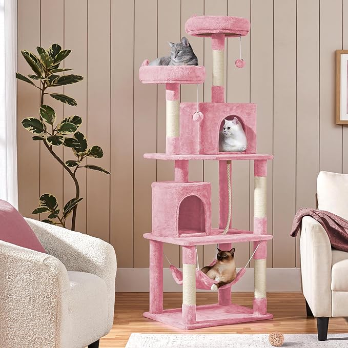 Yaheetech Cat Tree, 70.5in Cat Tower - Image 2