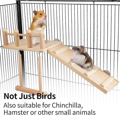 Bird Perches Platform Swing - Image 5