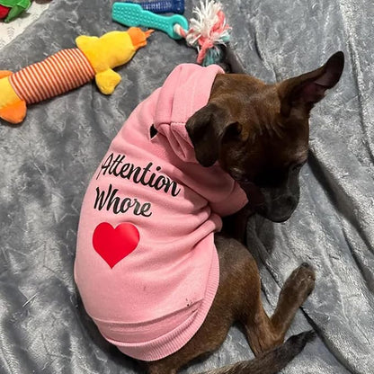 Custom Text & Logo Dog Hoodie, Embroidery Pet Sweaters - Image 5