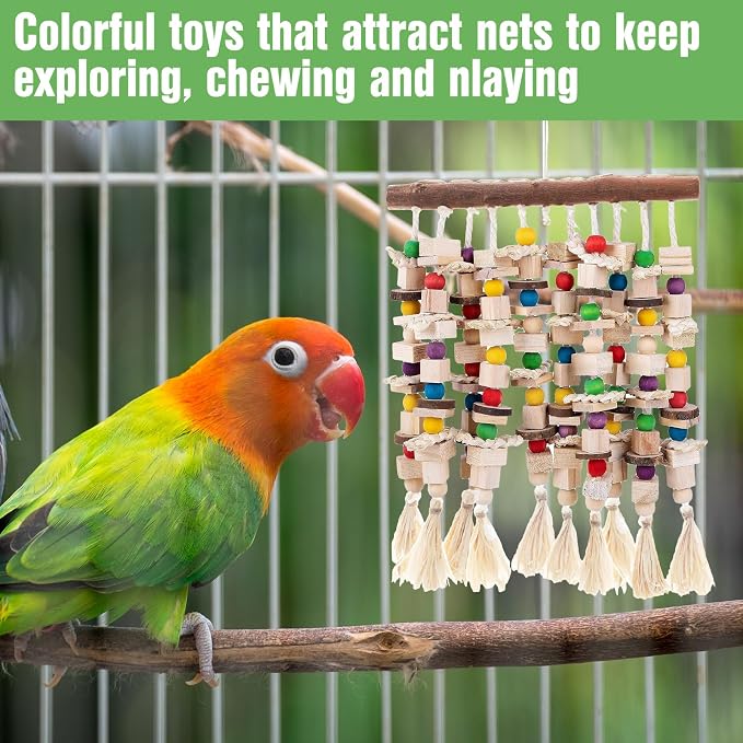 Jorewood Large Bird Parrot Toys - Image 7