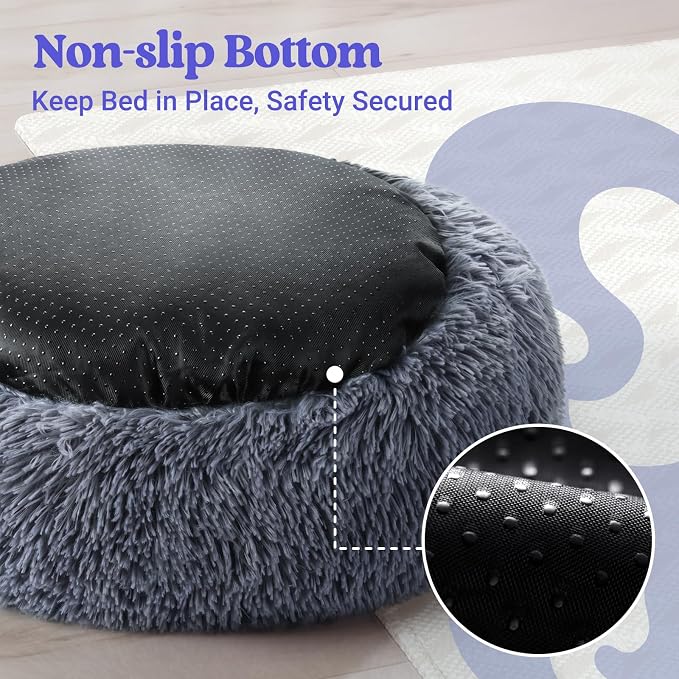 rabbitgoo Cat Beds for Indoor Cats, 20 inches Cat Bed Machine Washable - Image 7