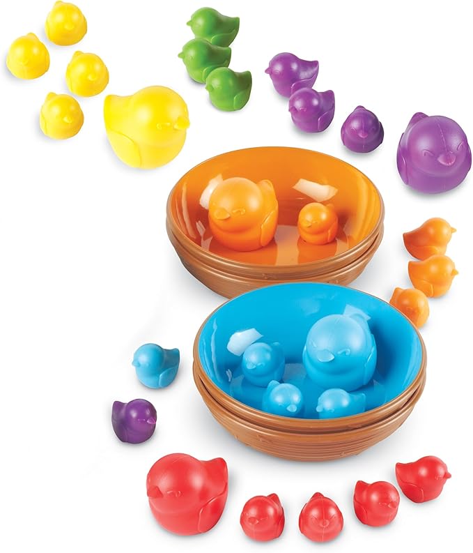 Learning Resources Birds in a Nest Sorting Set - Image 2