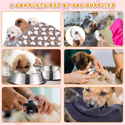 Abbylike 50 Pcs Puppy Supplies Starter Kit - Image 5