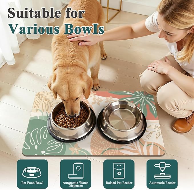 Topotdor Boho Dog Food Mat - Image 7