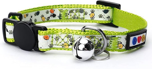 Pawtitas Glow in The Dark Cat Collar by Pawtitas
