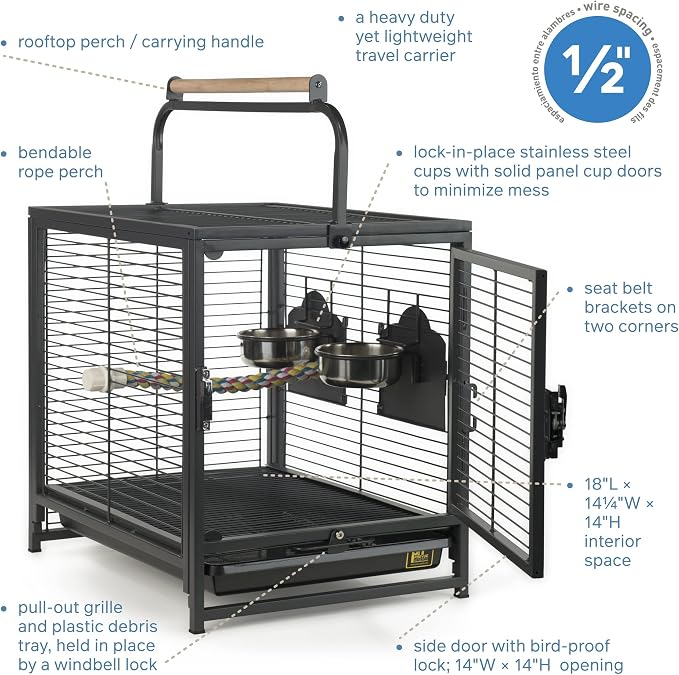Prevue Pet Products Playtop Travel Carrier - Image 7