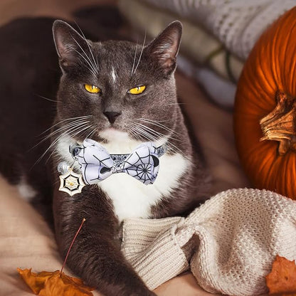 LLHK 4 Pack Halloween Cat Collar - Image 5