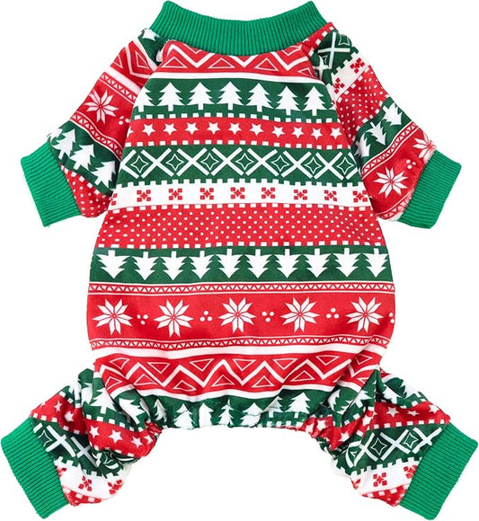 Fitwarm Dog Christmas Outfit, Dog Pajamas, Dog Winter Clothes by Fitwarm