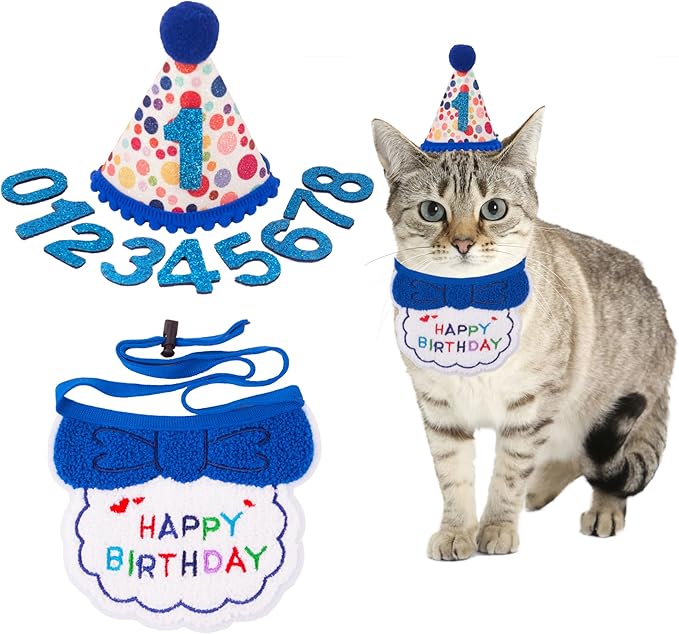 ADOGGYGO Cat Birthday Party Supplies by ADOGGYGO