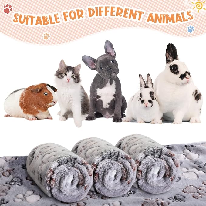 Tatuo 4 Pcs Dog Blanket for Pet Cat Blankets Indoor Puppy Teething Stuff Toys - Image 4
