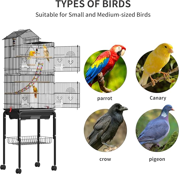 YITAHOME 62 Inch Large Bird Cage​ - Image 4
