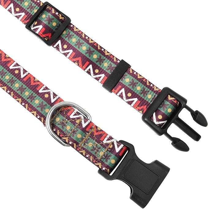 Reflective Dog Collar, Adjustable Soft Neoprene Padded Nylon Pet Collars - Image 3