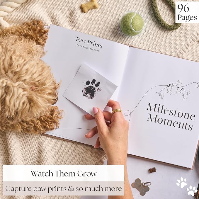 New Puppy Gift – Dog Memory Book & Keepsake Photo Album | Gift - Image 5