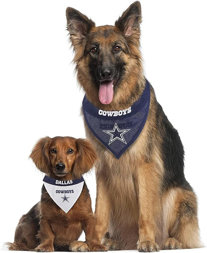 Pets First NFL Dallas Cowboys Reversible Bandana Size XX-Large - Image 4