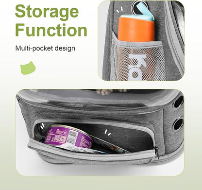 Expandable Cat Backpack, Cat Bubble Backpack Carrier - Image 8