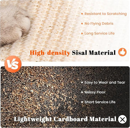 Cat Scratcher, Cat Cratch Sisal Pad - Image 4