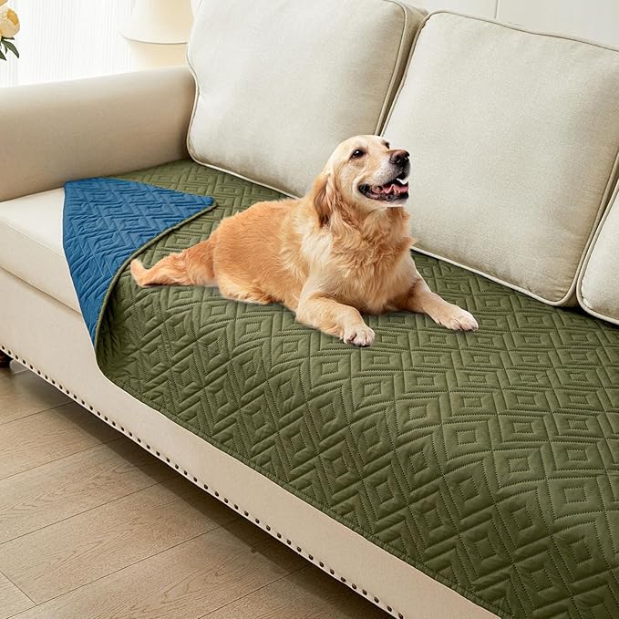 hyha Waterproof Dog Blanket, Soft Pet Bed Blankets, Waterproof Sofa Couch Cover by hyha