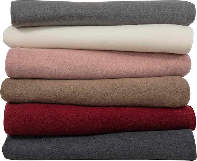 Fleece Throw Blanket Set Bulk for Travel Kids Outdoor Wedding Pet - Image 2