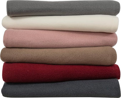 Fleece Throw Blanket Set Bulk for Travel Kids Outdoor Wedding Pet - Image 2