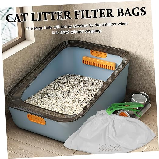 7pcs Cat Litter Filter Bags Easy to Use Pet Waste Pick-up Supplies - Image 9