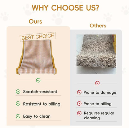 Sisal Cat Scratcher Bed Replacement Mat, Applicable Product Dimensions: 23.6" L - Image 4
