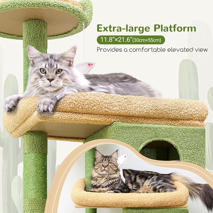 Globlazer Heavy Duty Cactus Cat Tree - Image 3