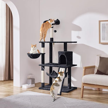 Yaheetech 63.5in Multi-Level Cat Tree Tower Condo - Image 9