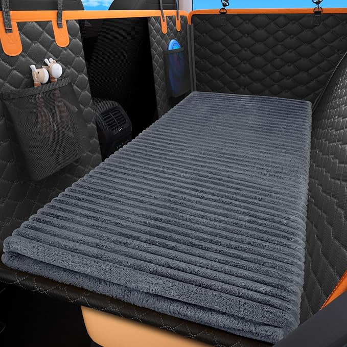 FURTIME Backseat Pet Bed Mat, Non-Slip Dog Bed - Image 9