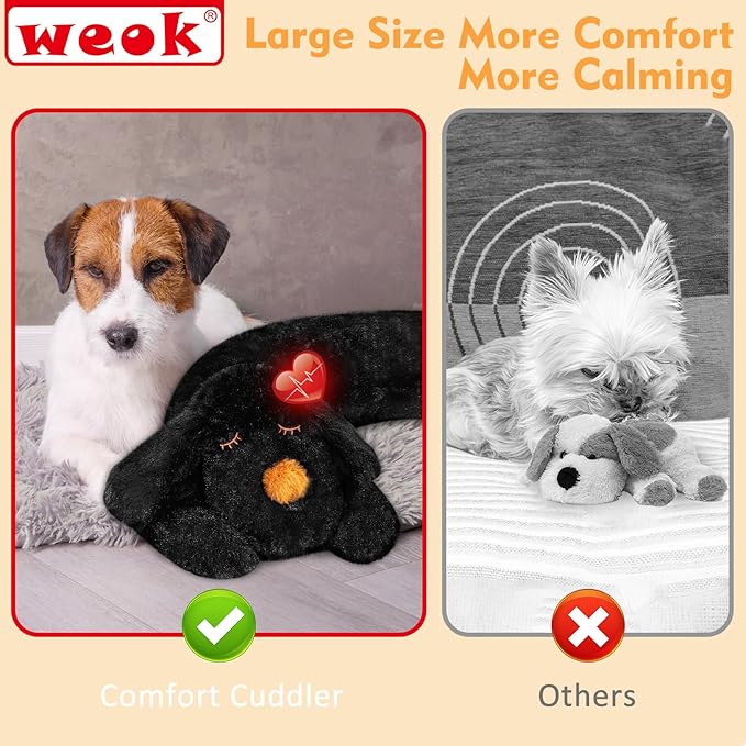 Heartbeat Puppy for Dogs-for Separation Anxiety Relief, Heartbeat Stuffed - Image 5