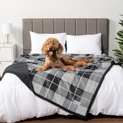 PetAmi Waterproof Dog Blanket for Bed, XL Dog Pet Blanket Couch Cover Protection by PetAmi