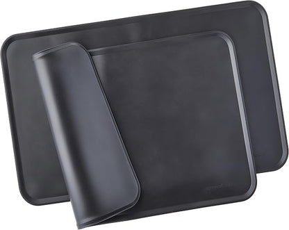 Amazon Basics Waterproof Anti-Slip Silicone Cat & Dog Food Mat, Pet Mats by AmazonBasics