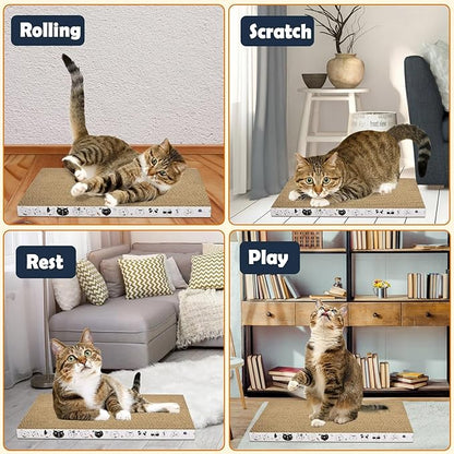 3 Pack Cardboard Cat Scratcher Refill Cat Scratch Pad Durable Cat Scratchers - Image 7