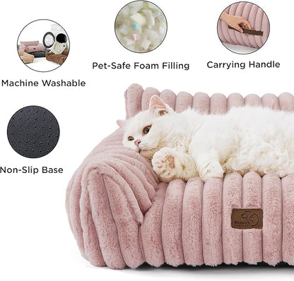 Bedsure ComfyFleece™ Cute Dog Couch - Image 5