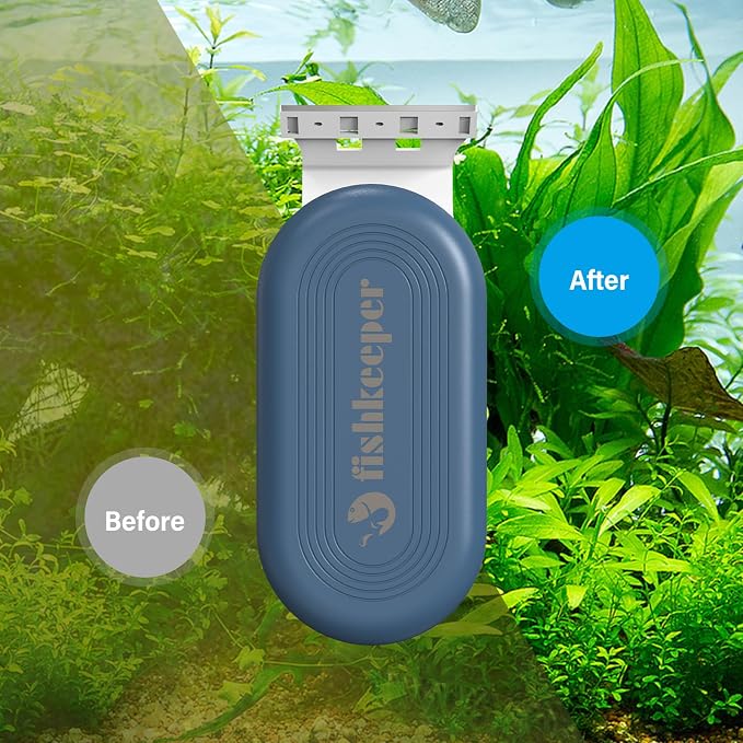 fishkeeper Magnetic Aquarium Glass Cleaner, Fish Tank Algae Scraper Cleaner - Image 8