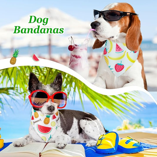 Weewooday 50 Pcs Fruit Dog Bandanas Bulk - Image 2