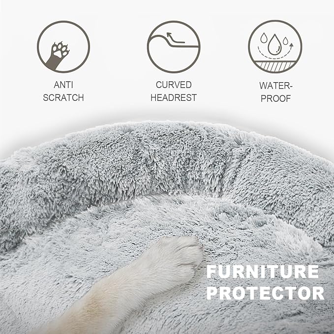 Tinaco Calming Dogs/Cats Bed Mats, Dog Pad Washable Removable Couch Cover - Image 4