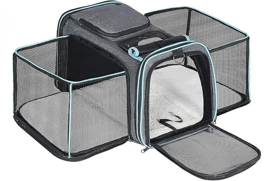 Pesen Expandable Dog & Cat Carrier, Airline Approved Soft Pet Carrier, by Unknown
