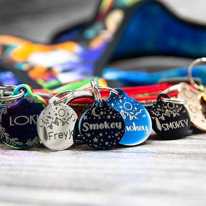 Personalized Dog Tag with 5 Lines of Custom Deep Engraved Durable Stainless - Image 7