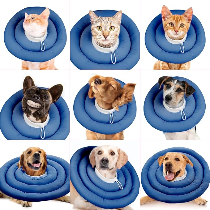 IDOMIK Dog Recovery Collar, Waterproof Soft Dog Cone After Surgery, Comfy - Image 8